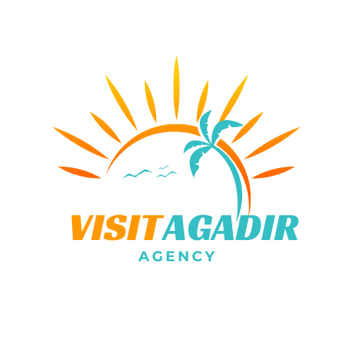 Orange and Blue Travel Agency Logo 1