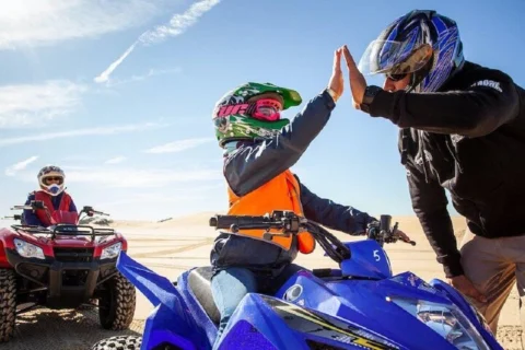 Quad et dromadaire à Banana Beach