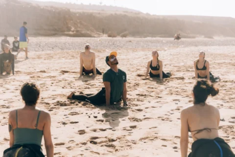 Cours de surf privé à Tamraght