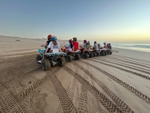 Quads sur la plage à Agadir